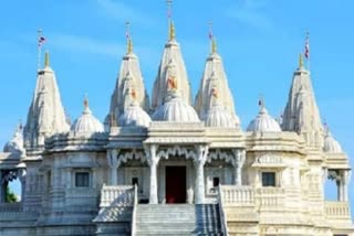 anti India slogans in Swaminarayan temple