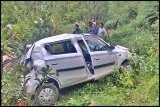 Road accident in Shimla.