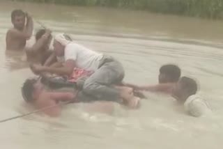 shivpuri patient crossed surging river