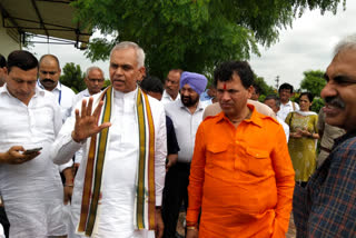 Kailash Choudhary visit gurukul kurukshetra