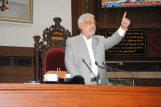 Indian Student Parliament Program, Rajasthan Assembly Speaker CP Joshi