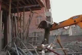 Demolition Drive in Srinagar