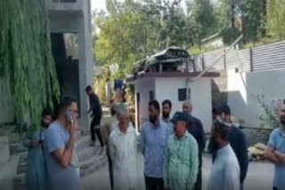 Low intensity mysterious explosion outside the house of  DDC member Sohail Malik Poonch