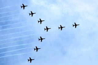 IAF Surya Kiran aerobatic show held in Bhubaneswar