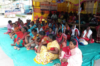 rasoiya syojika dharna in Ranchi