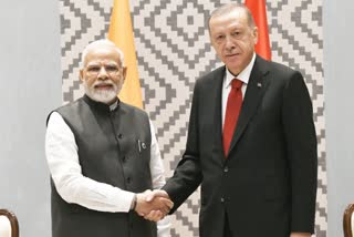 SCO Summit PM Modi meets Turkey President Erdogan