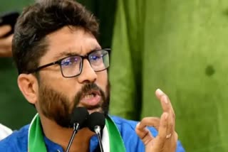 Jignesh Mevani  Jignesh Mevani imprisonment  imprisonment by Ahmedabad Court  Congress Working President  Congress  MLA  six months imprisonment  Ahmedabad Court  ഗുജ്‌റാത്ത് സര്‍വകലാശാല  സര്‍വകലാശാല  ഗുജ്‌റാത്ത്  അഹമ്മദാബാദ്  സര്‍വകലാശാലയിലെ പ്രതിഷേധം  ജിഗ്നേഷ് മേവാനി  ആറ് മാസത്തെ തടവ് ശിക്ഷ  തടവ് ശിക്ഷ  അഹമ്മദാബാദ് കോടതി  മെട്രോപൊളിറ്റൻ  കോടതി  നരേന്ദ്ര മോദി  പത്തൊന്‍പത്