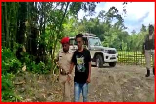 Thief arrested by Pulibor Police in Majuli