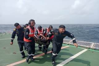 Indian Coast Guard rescued 19 crew