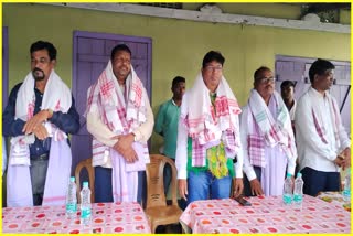 Etv BharatAdibashi peace accord leaders welcome in Chirang