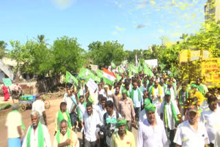 AMARAVATI FARMERS PADAYATRA