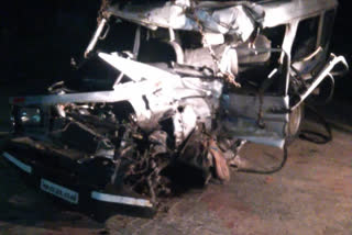 Four people of Indore died horrific road accident i