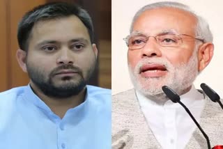 tejashwi yadav congratulates pm modi