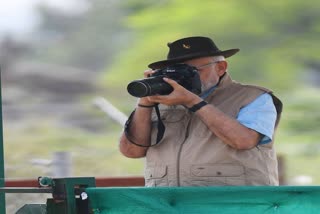 PM Modi enjoying photography
