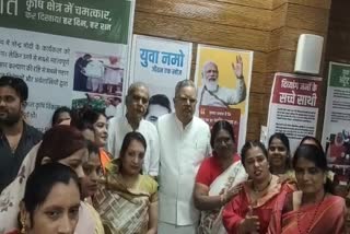Former CM Raman Singh reached Rajnandgaon