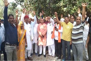 Saini Samaj Protest in Alwar