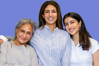 Jaya Bachchan, Shweta Bachchan Nanda join Navya Naveli in her podcast