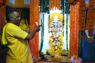 Special worship at Vishwakarma temple in Ranchi