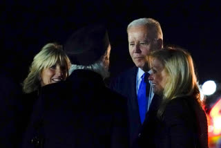 Biden arrives in London for queens funeral