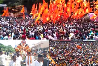 tumkur hindu mahaganapati grand procession