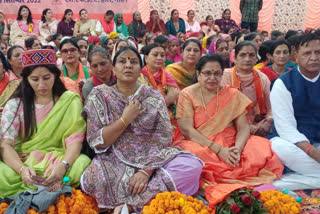 BJP Mahila Morcha conference organized in Nahan