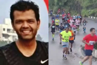 Raj Patel dies of heart attack  National table tennis player Raj Patel dead  Satara Hill Half Marathon  table tennis player raj patel death  ദേശീയ ടേബിൾ ടെന്നിസ് താരത്തിന് ദാരുണാന്ത്യം  ടേബിൾ ടെന്നിസ് താര രാജ് പട്ടേൽ അന്തരിച്ചു  സത്താറ ഹിൽ ഹാഫ് മാരത്തണ്‍  ഗിന്നസ് വേൾഡ് റെക്കോഡ്  രാജ് പട്ടേൽ  കോലാപൂർ സ്വദേശിയായ രാജ് പട്ടേൽ