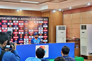 rohit on kohli and rahul  Virat can open innings in few matches  but that role will be played by Rahul in World Cup  rohit sharma press conference  india vs australia t20  कोहली और राहुल पर रोहित का बयान  कुछ मैचों में पारी की शुरुआत कर सकते हैं विराट  लेकिन वह भूमिका विश्व कप में राहुल निभाएंगे  रोहित शर्मा प्रेस कॉन्फ्रेंस  भारत बनाम ऑस्ट्रेलिया टी20