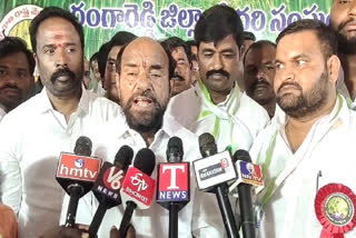 R Krishnaiah press meet