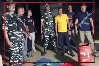 Heroin seized from LPG cylinder in Karimganj