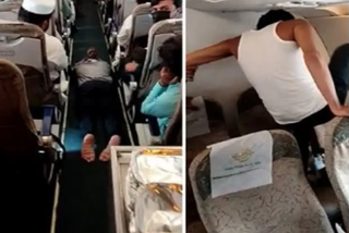 ruckus Passenger blacklisted Pak airlines  ruckus mid air Passenger blacklisted Pak airlines  പാക് എയര്‍ലൈന്‍സ്  പാക് എയര്‍ലൈന്‍സ്  പാകിസ്ഥാൻ ഇന്‍റര്‍നാഷണൽ എയർലൈൻസിന്‍റേതാണ് നടപടി