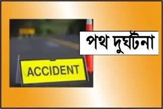 Road accident at Mathgharia