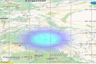 Areas of Srinagar hit by earthquake shocks