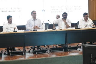 CM Hemant Soren review meeting with DC and Department Secretaries