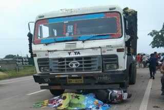 Road accident in Munund road of Janjgir Champa