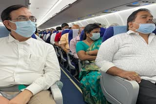 indigo seat row  telangana minister KTR against indigo  indigo shifted passenger seat  indigo airline announcement in english  telangana minister K T Rama Rao  ഇൻഡിഗോ വിമാനക്കമ്പനിക്കെതിരെ പ്രതിഷേധം  ഇൻഡിഗോ വിമാനക്കമ്പനി സീറ്റ് വിവാദം  യാത്രക്കാരിയെ ഇൻഡിഗോ സീറ്റ് മാറ്റിയിരുത്തി  ഇൻഡിഗോ വിമാനം അറിയിപ്പ്  ഇൻഡിഗോ