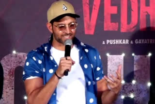 Alcoholia song launch  Alcoholia song  Alcoholia song from vikram vedha  Hrithik roshan at Alcoholia song launch  Hrithik Roshan on his journey in Bollywood  Bollywood actor Hrithik Roshan  Hrithik Roshan  ഹൃത്വിക് റോഷൻ  നൃത്തവും ഡാന്‍സും ചെയ്യാന്‍ പറ്റില്ല  വിക്രം വേദ  ആല്‍ക്കഹോളിയ  ബോളിവുഡ് താരം ഹൃത്വിക് റോഷൻ