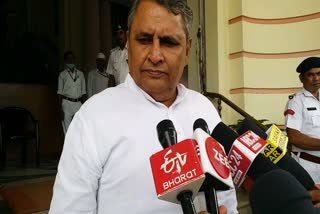 Finance Minister Vijay Kumar Choudhary