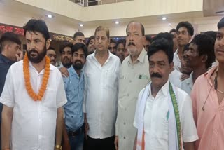 Kawardha Bjp workers joins Congress