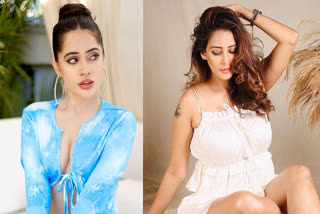 Urofi Javed and Chahatt khanna