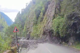 Gangotri Highway Closed due to landslide