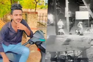 Youth brutally hacked to death  Youth travelled in a bike  Kalaburagi  Kalaburagi Latest News  Karnataka  ബൈക്കില്‍ സഞ്ചരിച്ച യുവാവിനെ  ക്രൂരമായി വെട്ടിക്കൊലപ്പെടുത്തി  യുവാവിനെ വിടാതെ പിന്തുടര്‍ന്ന്  കര്‍ണാടക  കല്‍ബുര്‍ഗി  ആയുധങ്ങൾ ഉപയോഗിച്ച്  വെട്ടിക്കൊലപ്പെടുത്തി  സിസിടിവി  കല്‍ബുര്‍ഗി ഹൗസിങ് ബോർഡ് കോളനി  ഓൾഡ് ജെവർഗി  പെൺകുട്ടി  പൊലീസ്