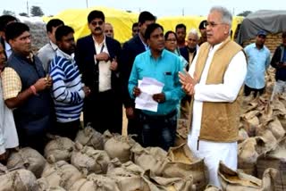 CM Baghel announce purchase of paddy