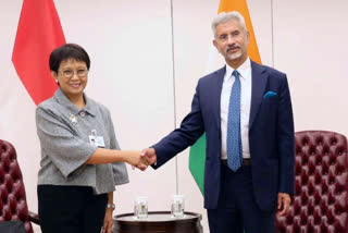 EAM Jaishankar meets his Indonesian counterpart