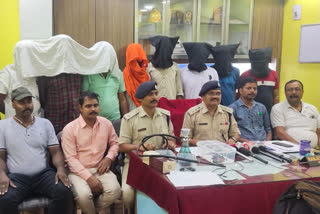 Police arrested 8 criminals in Jamshedpur