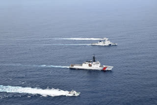 Indian, US Coast Guards hold joint exercise off Chennai coast
