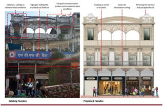 चांदनी चौक का सौन्दर्यीकरण : अब ऐतिहासिक इमारतों और दुकानों की वास्तुकला को किया जाएगा पुनर्जीवित