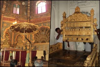 private durbar at mysuru palace during dasara