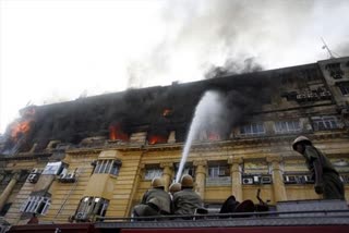 Fire in Kolkata