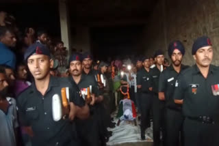 Army soldier Rajendra Rajput cremated with military honors