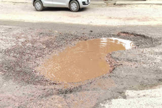 Gurugram Alwar National Highway Poor condition